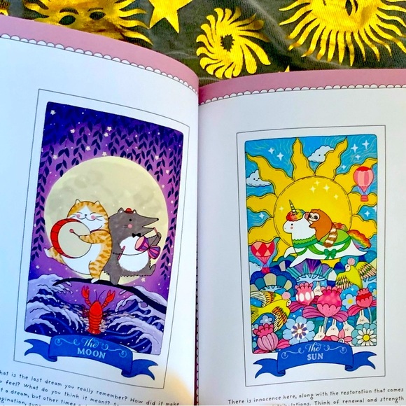Kawaii - Understanding Tarot w/ the Kawaii Universe Book & Card Deck Set NEW - Picture 4 of 7